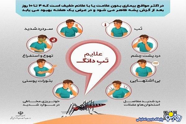 اینفوگرافی/ علائم تب دنگی کدام است؟